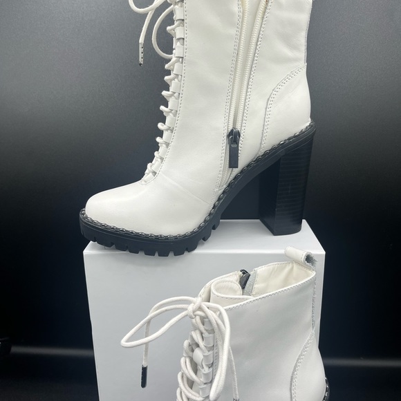 BCBG Leather Parina Lace Up Boots - Picture 10 of 15